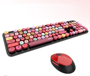 Sweet Mixed Color Cute Portable Keyboard