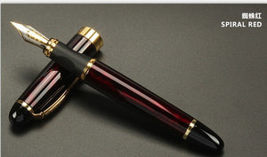 Red Lacquer Black Line ink pen