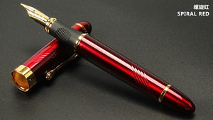 Red Lacquer Black Line ink pen