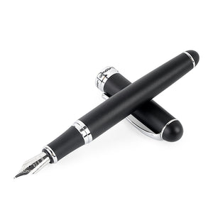 Silver Stainless Steel Fountain Pen