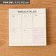 Kawaii Weekly Monthly Work Planner