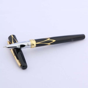 Classic GOLDEN and black Fountain Pen