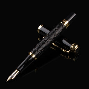 BROWN AND GOLDEN FOUNTAIN PEN