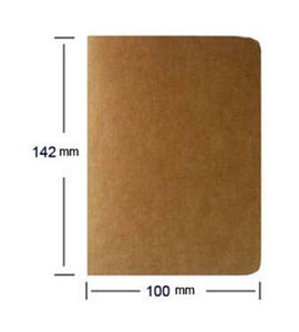 Cowhide Paper Sketchbook Bullet Journalenda Travel 01623