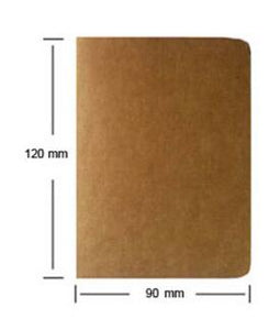 Cowhide Paper Sketchbook Bullet Journalenda Travel 01623