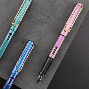 Colorful Starry Ink Sac Fountain Pens