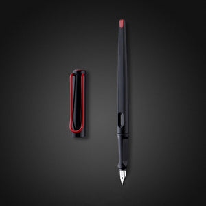 Plastic long body fountain pen