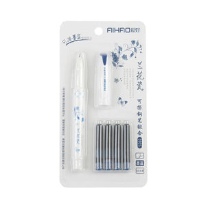 Porcelain Plastic Erasable Fountain Pen