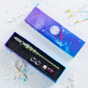 Transparent Starry Sky Dip Pen