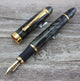 Grey green Marble Business fountain Pens