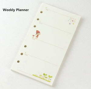 Loose Leaf Notebook Planner Agenda