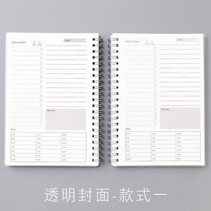 Daily Weekly Monthly Planner Notebook