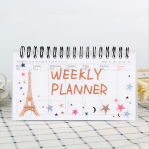 A6 Weekly Planner Notebook