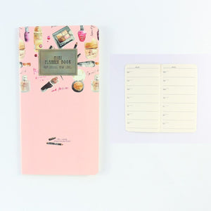 Cute mini cartoon weekly to do list notebook