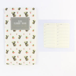 Cute mini cartoon weekly to do list notebook