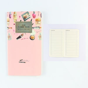 Cute mini cartoon weekly to do list notebook