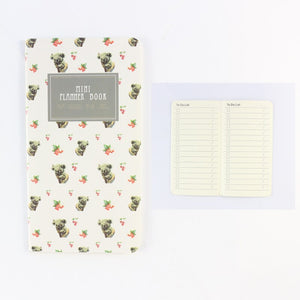 Cute mini cartoon weekly to do list notebook