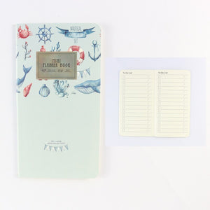 Cute mini cartoon weekly to do list notebook