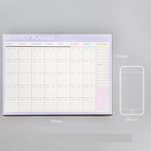 Kawaii Daily Calendar Planner