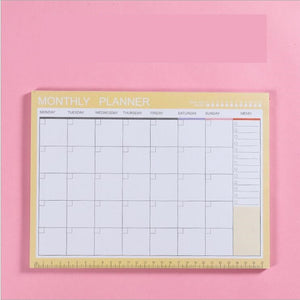 Kawaii Daily Calendar Planner