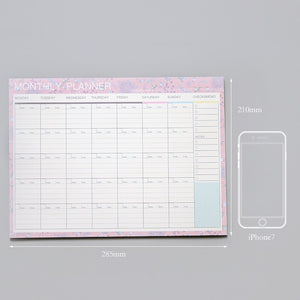 Kawaii Daily Calendar Planner