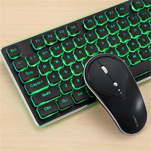 Rechargeable Wireless Keyboard Mouse