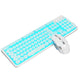 Keyboard with Mouse Set Rechargeable