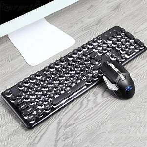 Backlit Lighting Rechargeable Keyboard