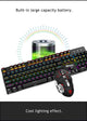 Dual Mode Rechargeable Gaming Keyboard