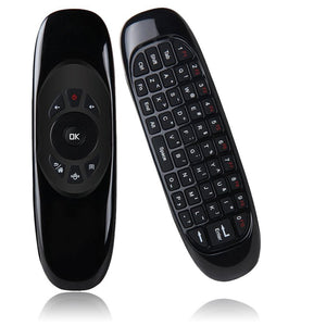 Wireless double-sided multimedia keyboard