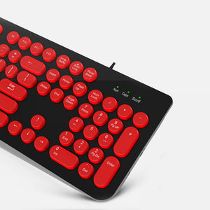 Punk Mechanical Feel Gaming Keyboard